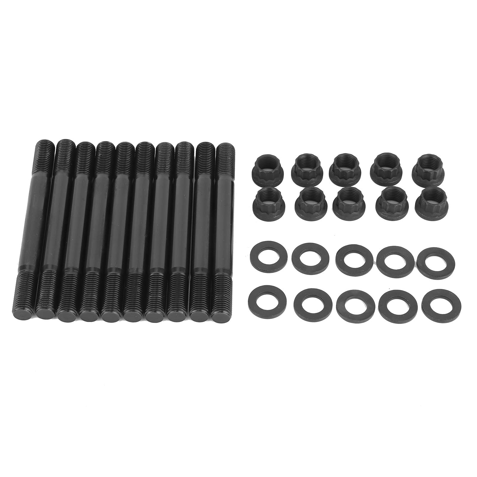 Perno testata, kit di fissaggio bulloni testata motore 207-4203 per blocco motore compatibile con Eclipse EVO8 EVO9 dal 1994 in poi
