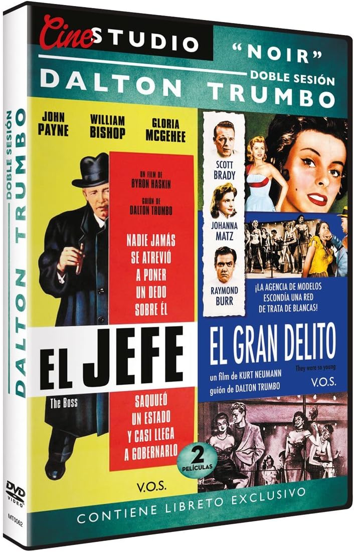 Dalton Trumbo Double-Bill: The Boss (1956) / They Were So Young (1954) - Region 2 PAL, plays in English without subtitles