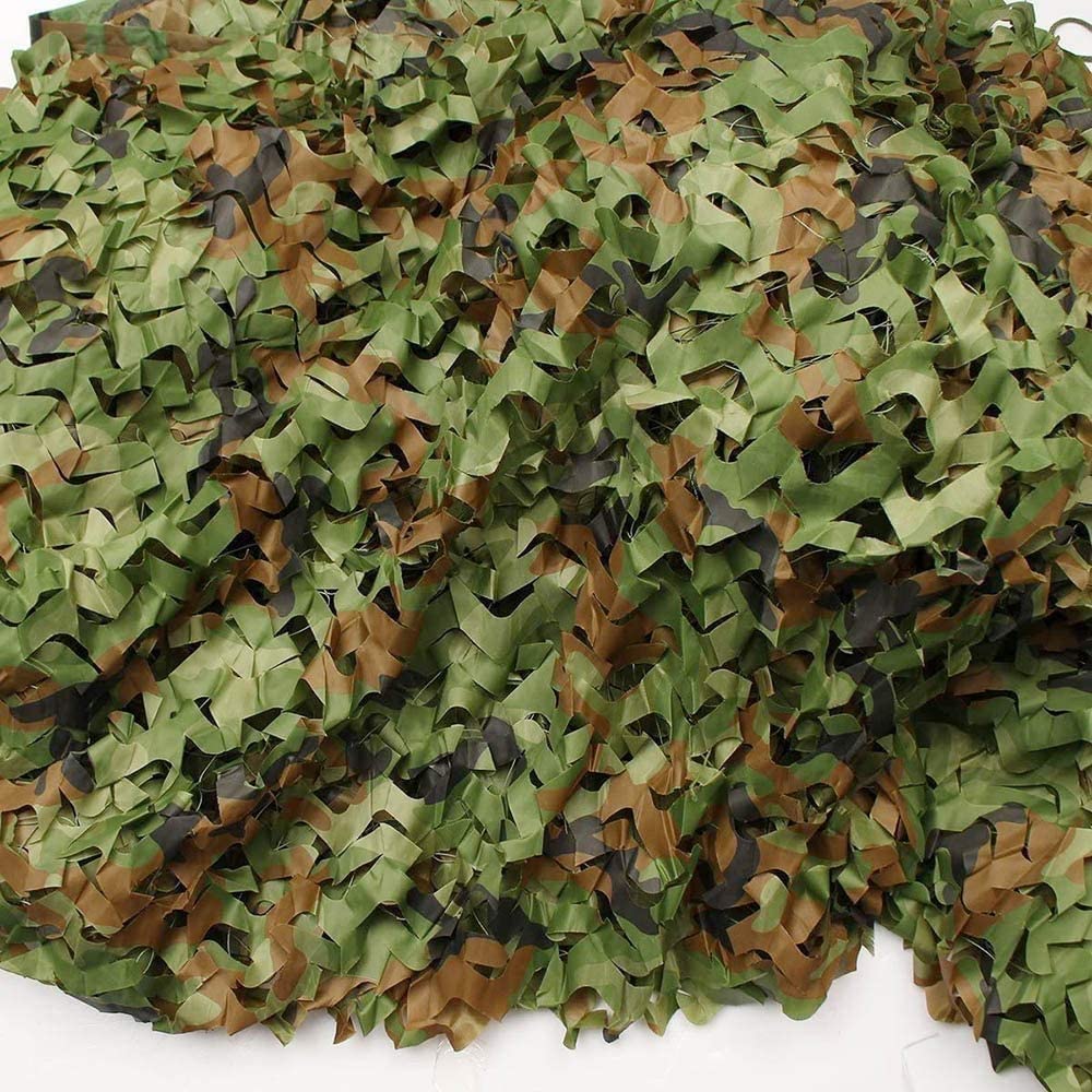 LTSRLL Red De Camuflaje Camouflage Netting Red De Privacidad Cubierta De Redes, Persianas del Ejército, Redes para Caza, Decoración Militar, Observación De Aves En La Jungla