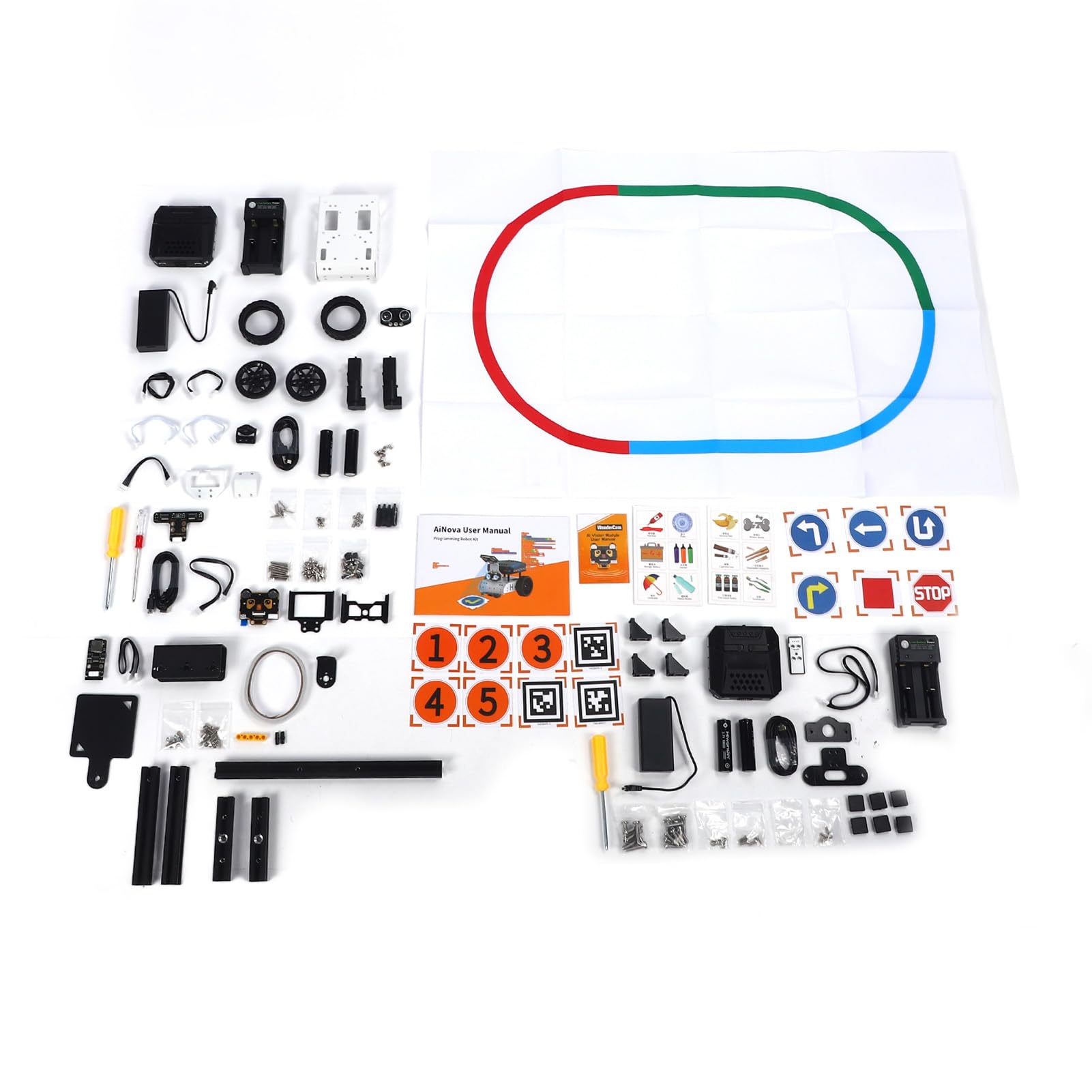 Generic Programowalny Inteligentny Robot-samochód Wizyjny z Zaawansowanym Układem Silnika do Nauki i eksploracji. Lekka Konstrukcja