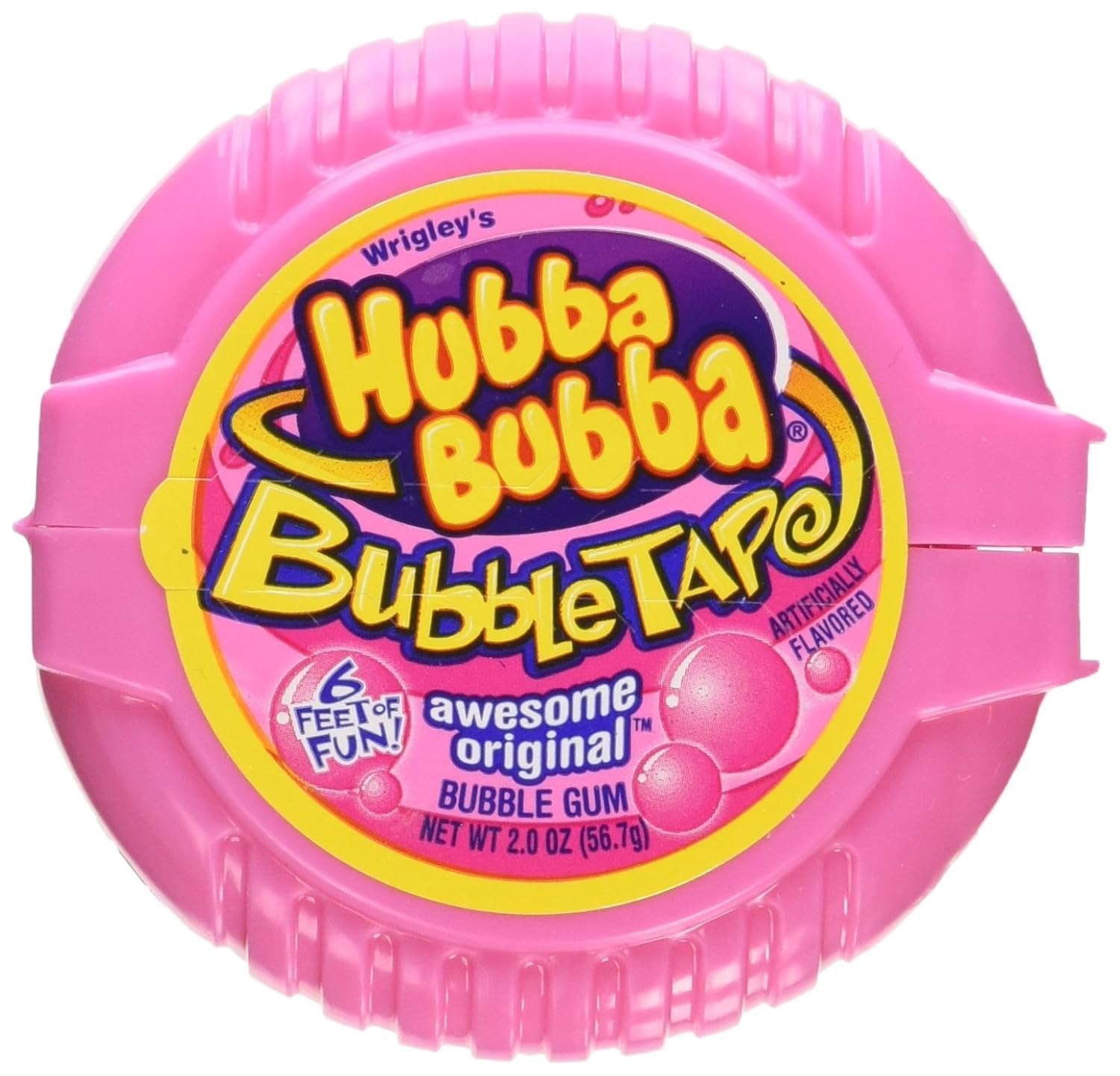 Hubba Bubba Tape Original 56.7 g (Pack of 3) Delicious And Tasty Share With Family And Friends