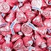 Besos de Hershey Caramelos de Chocolate con Leche, 60 unidades - Envueltos Individualmente en Papel Rosa 5