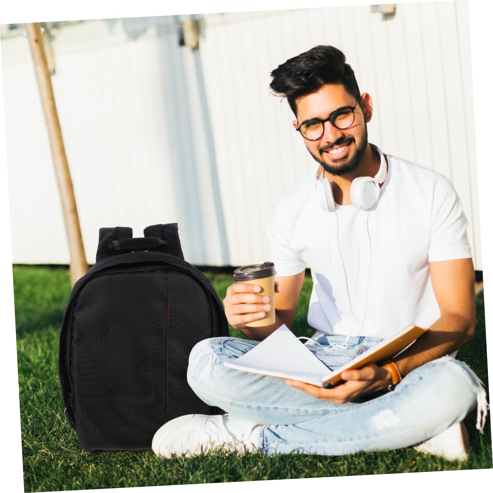 Gadpiparty Zaino Di Tela Borse Fotografiche Zaino Fotografico Borse Dslr Per La Macchina a Business Camera Bag Case Borsa a In Nylon Uomini E Donne