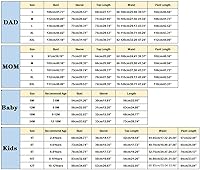 Vista 5 de Pijamas de Navidad para la familia, conjunto de pijamas de Navidad 2023, ropa de dormir divertida con estampado de Papá Noel, pijamas familiares a