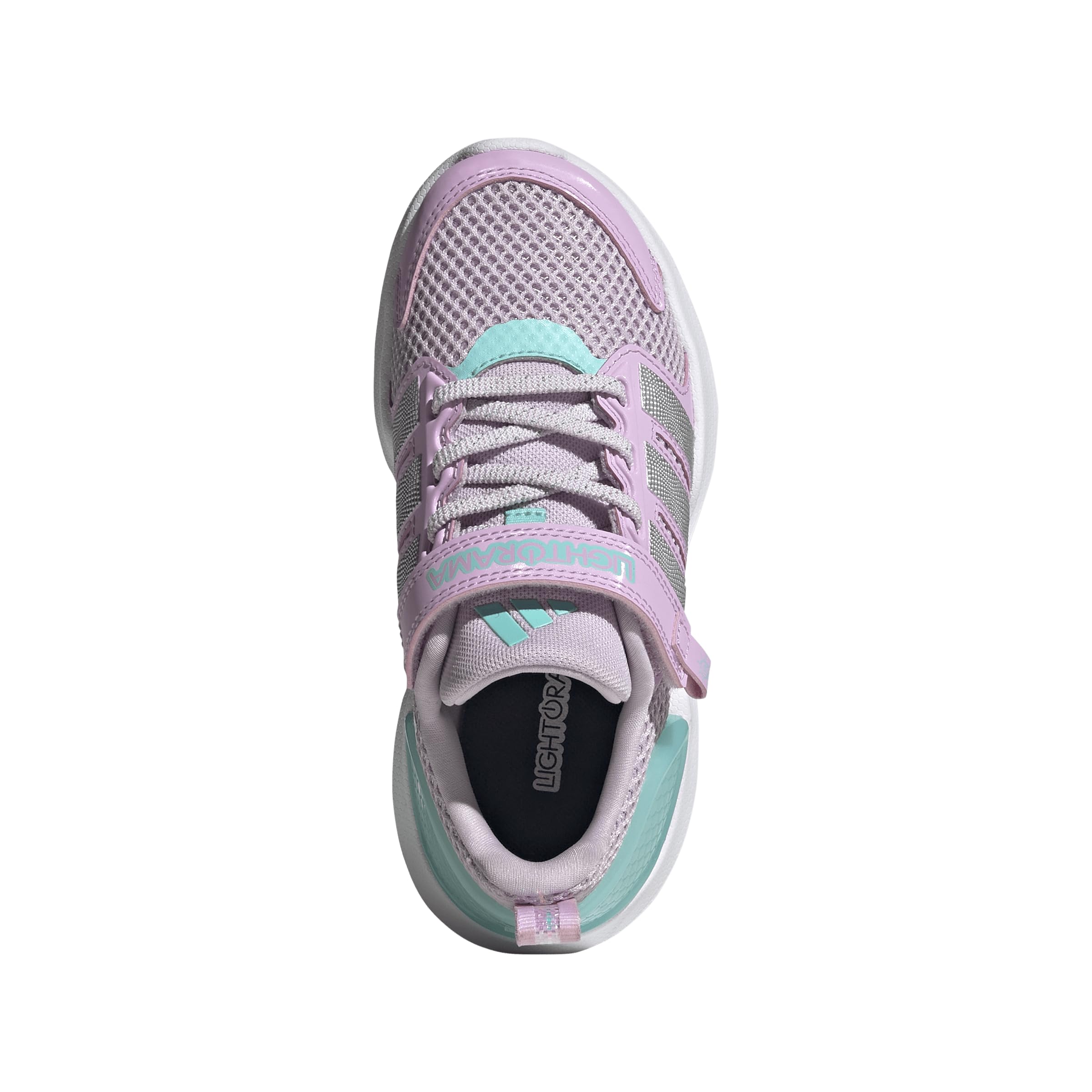 adidas Unisex Kinder LIGHTORAMA Runner Shoes Children, Ice Lavender/Silver met./Flash Aqua, 31 EU