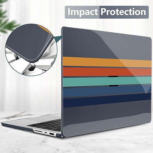 Miniatura 196 de Batianda Funda para MacBook Pro M4 de 16 pulgadas 2024 2023 2021 modelo A3403 A2991 con chip M3 M2 Pro/M1 Max, carcasa rígida de plástico