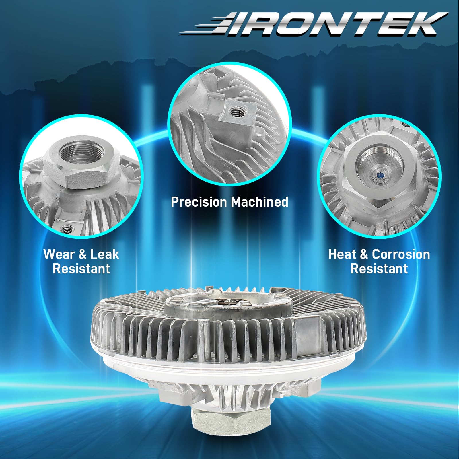 Amazon | IRONTEK 2841 エンジン冷却ファンクラッチ Ford 96-01