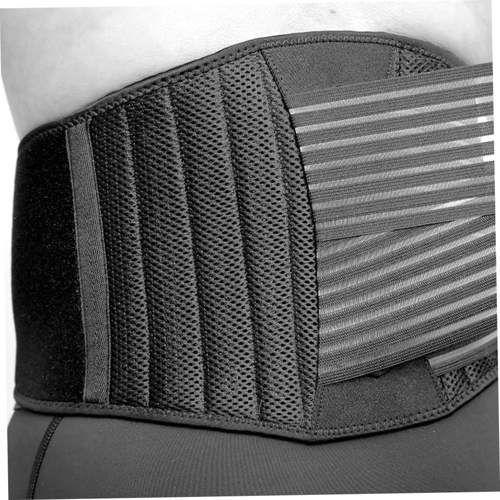 Faja lumbar ajustable transpirable para entrenamiento y fitness miniatura 4