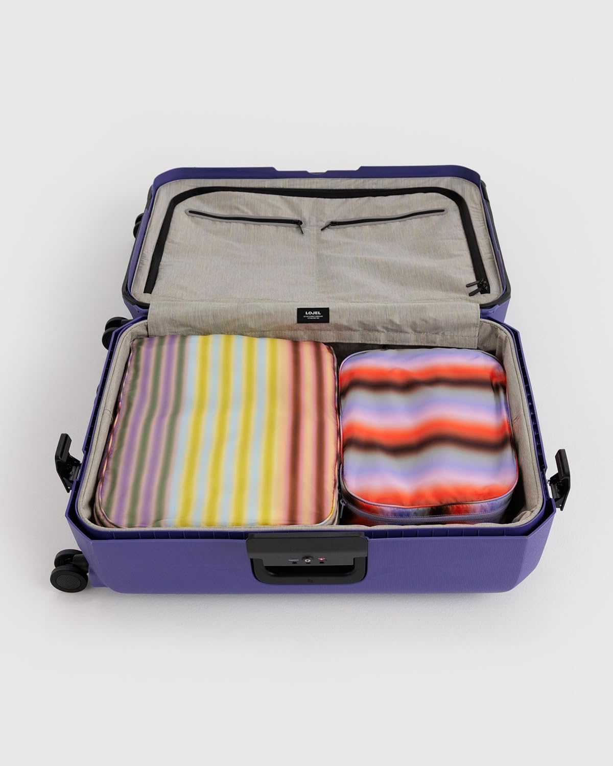 BAGGU Large Packing Cube Set - Gradient Stripes - Image 4