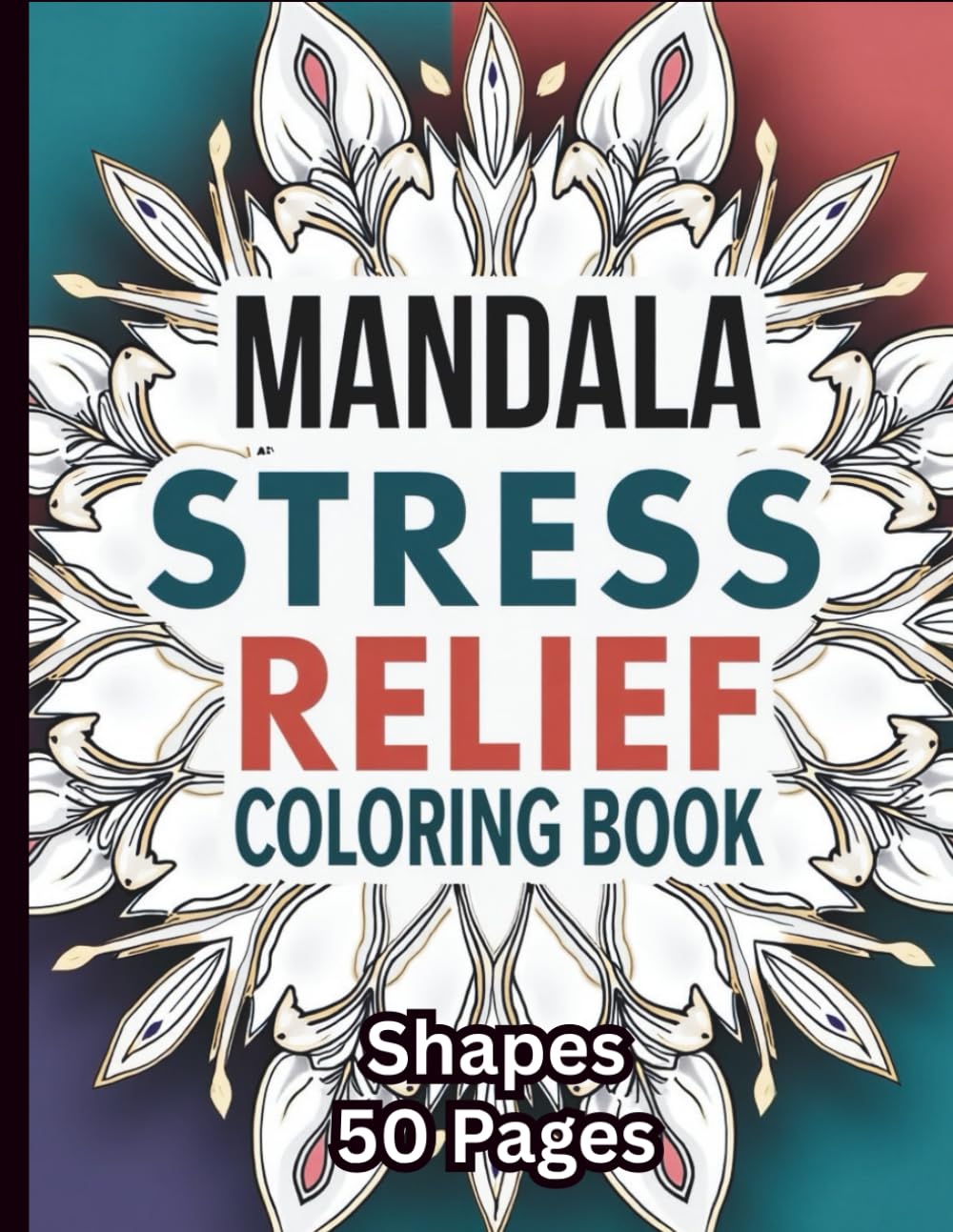 mandala stress relief coloring book