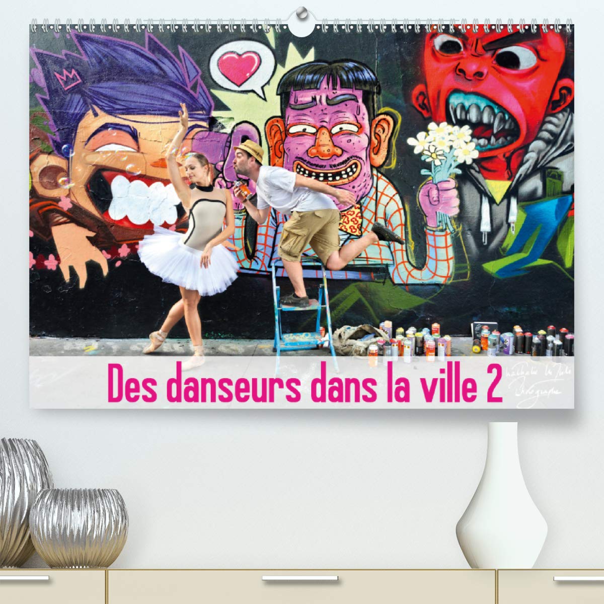 Des danseurs dans la ville 2 calendrier photo DIN A2 grand format pour amateurs de photographie