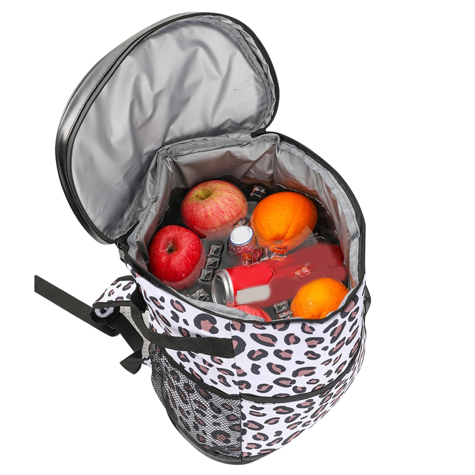 Zaino termico, borsa termica impermeabile per spiaggia, campeggio, pesca, lavoro, golf, picnic, resistente, in tessuto Oxford, ideale per viaggi e costruzioni