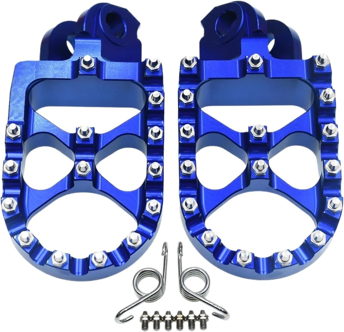 Motorcycle pedal Floor Boards Rests Pedals Fit For K-tm 690 ENDURO SMC R SX EXC XC 1290 ADV S RR 2T 4T Fit For 701 SM TC FX TE FE 300(Orange)