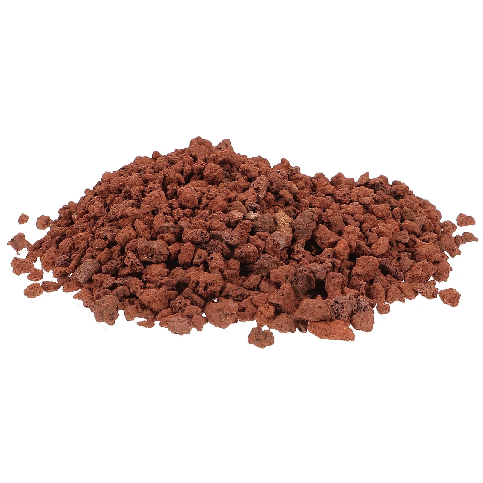 Veemoon Volcaniques Naturelles Marron pour Aquarium et Succulentes, Décoration Sûre Surface Naturelle, pour Remplissage de Vases et Pelouses