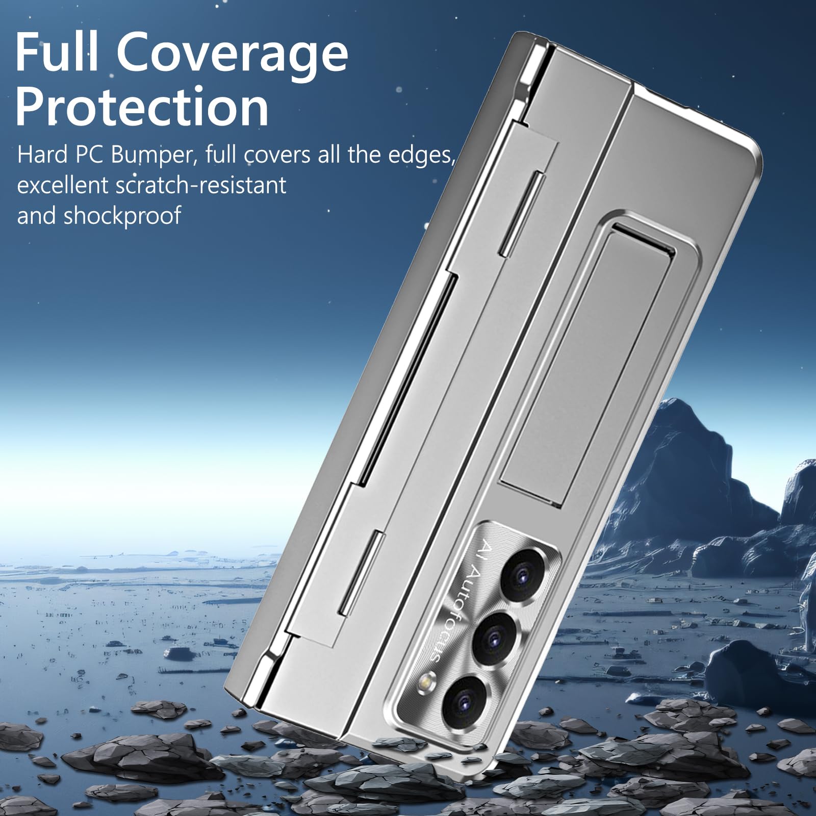 Amazon.com: YQODSZ for Samsung Galaxy Z Fold 6 Case with Flat