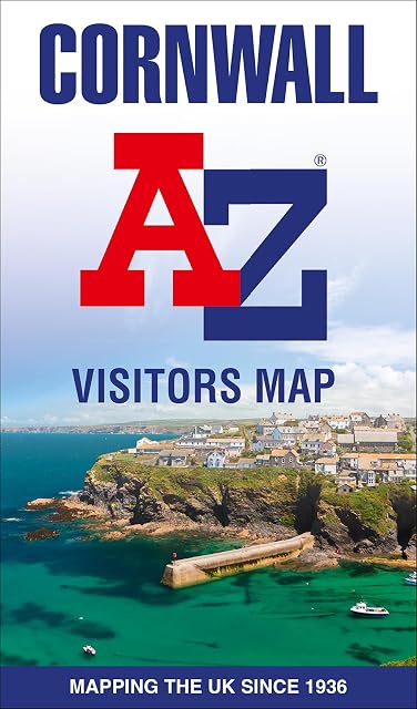 Portada de Cornwall A-z Visitors Map
