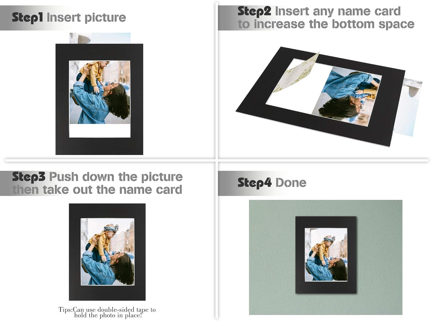 Flаѕh Dеаlѕ - 60% оƒƒ Golden State Art, Pack of 10 Black 11x14 Slip-in Pre-Adhesive Photo Mat for 8x10 Picture , Includes 10 Clear Bags Tор Rаtеd Golden State Art, Pack of 10 Black 11x14 Slip-in Pre-Adhesive Photo Mat for 8x10 Picture , Includes 10 Clear Bags