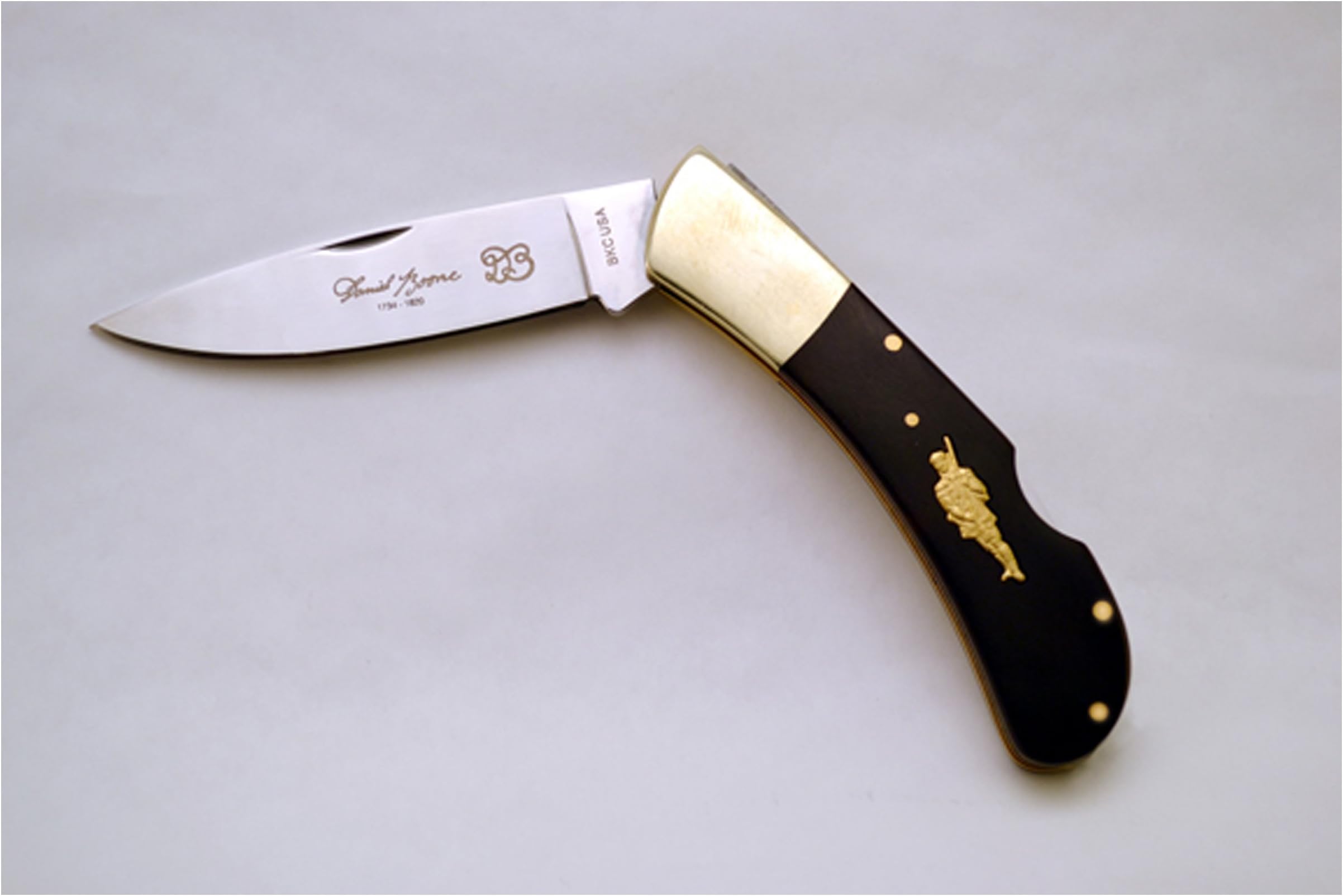 Boone Knife Co. 3 1/2 inch Lockback