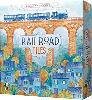 Comprar Horrible Guild Railroad Tiles, Juego de Mesa de Estrategia de colocación de losetas, A Partir de 8 Años, De 1 a 4 Jugadores, 30 Minutos por Partida, Español