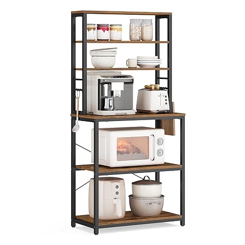 VASAGLE Coffee Bar, 23.6 Inches Baker's Rack for Kitchen with