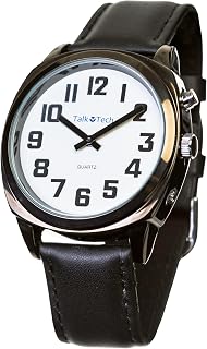Royal. A talking watch from Talk Tech. Developed and designed in Sweden. Each watch contains 10 languages selectable. Choose between digital or analogue time reproduction.