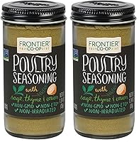 Vista 9 de Frontier Co-op Condimento para aves de corral sin sal, botella de 1.34 onzas, mezcla de salvia, tomillo y cebolla, perfecto para aves de corral