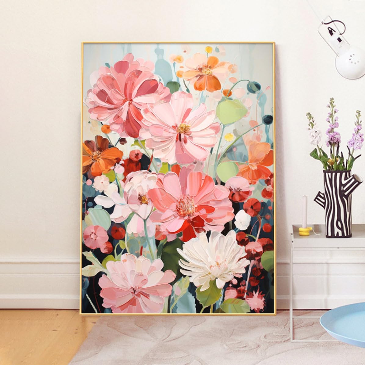 Amazon.co.jp: [XLOYP] 絵画 インテリア デザイン12 40*60cm 風景 背景