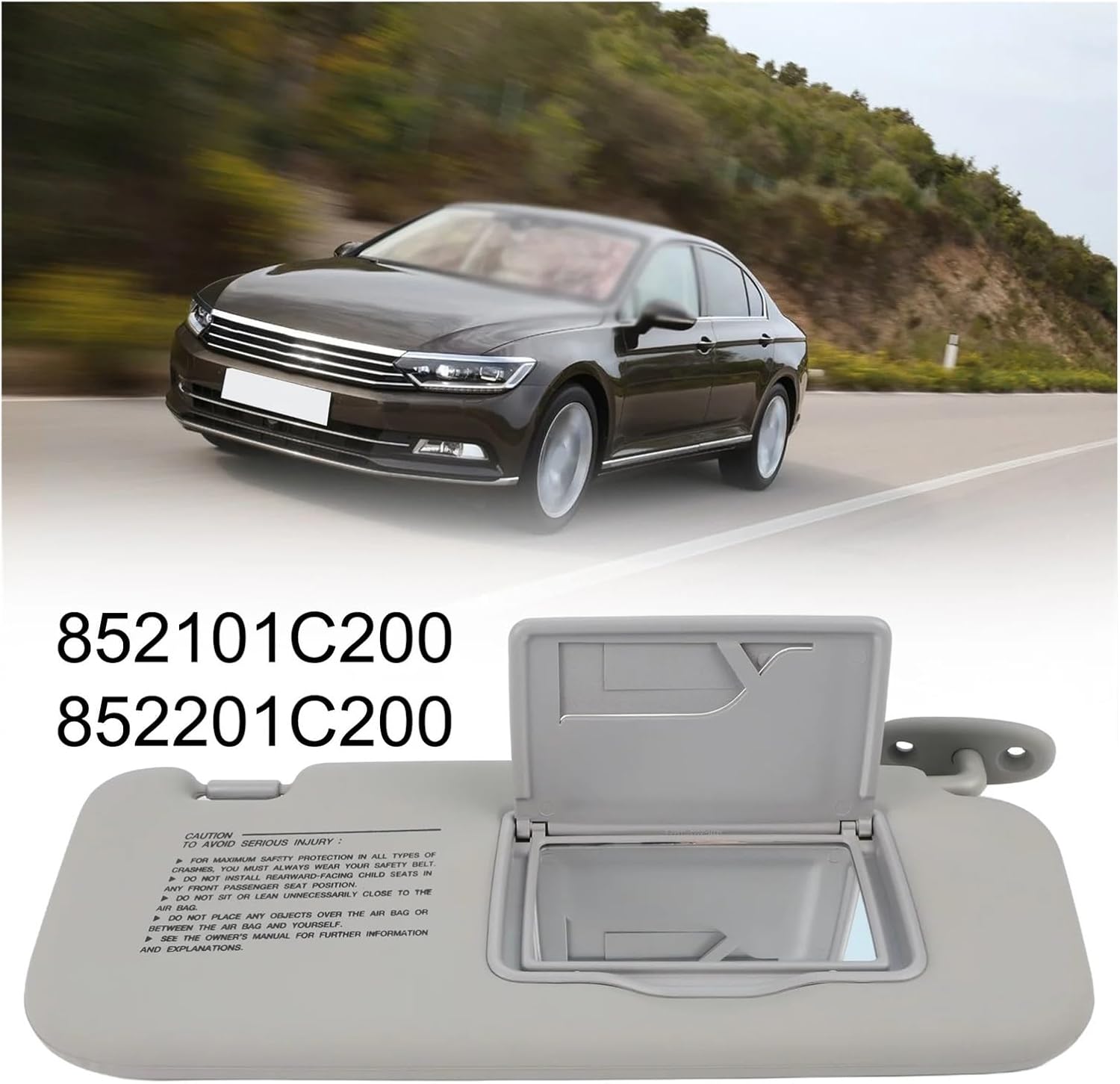 ヒュンダイ Getz (2002 2012) OEM 852201C000QS/852101C000QS と互換性 【ランバーサポートベントレーマルサン】