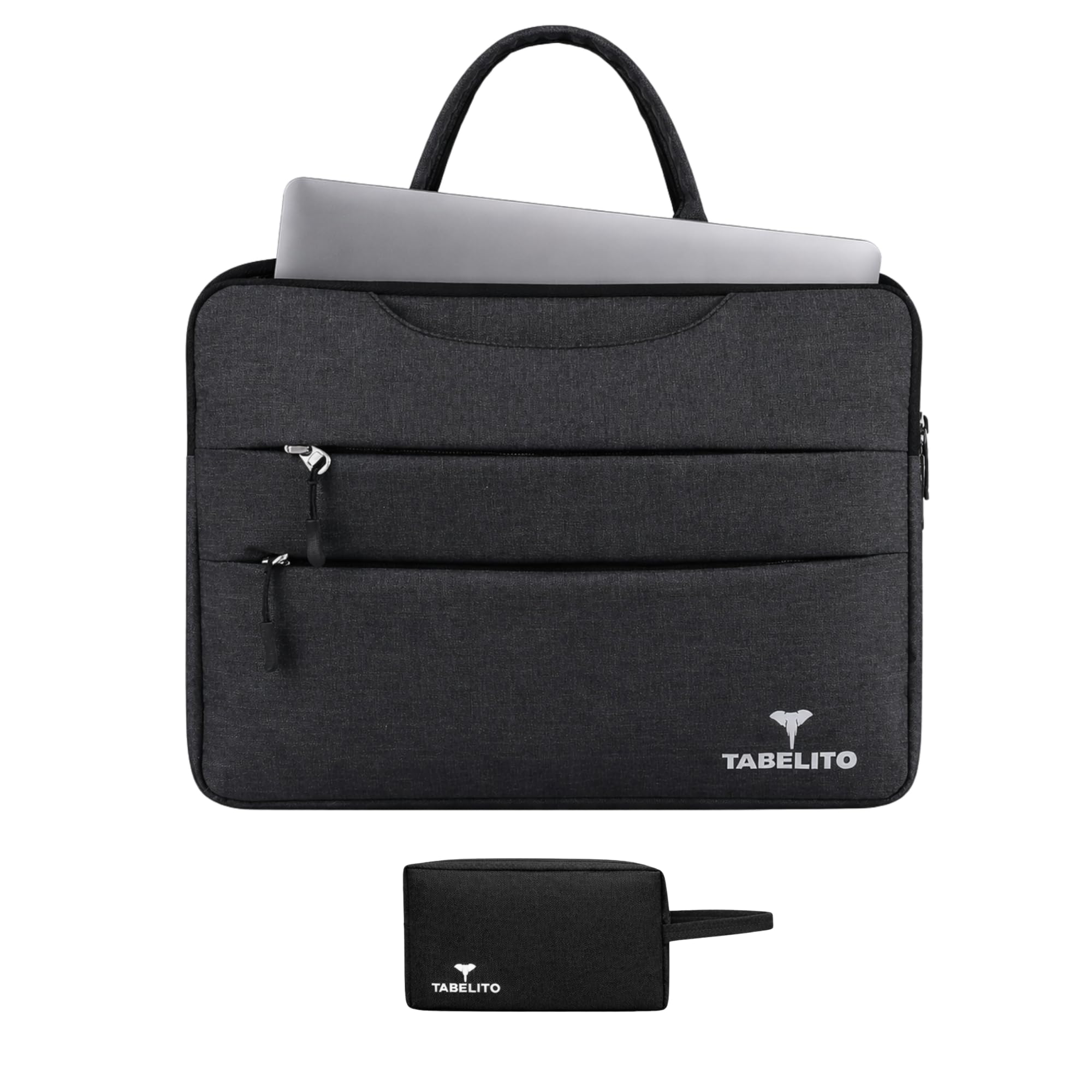 Laptop Sleeve - Protect 15.6" Laptops - Grey -11