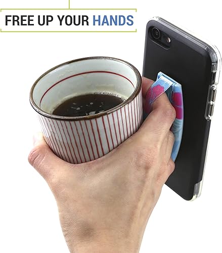 Miniatura 4 de Gear Beast Agarre universal para teléfono celular, soporte elástico ultra delgado para dedos y soporte para teléfono