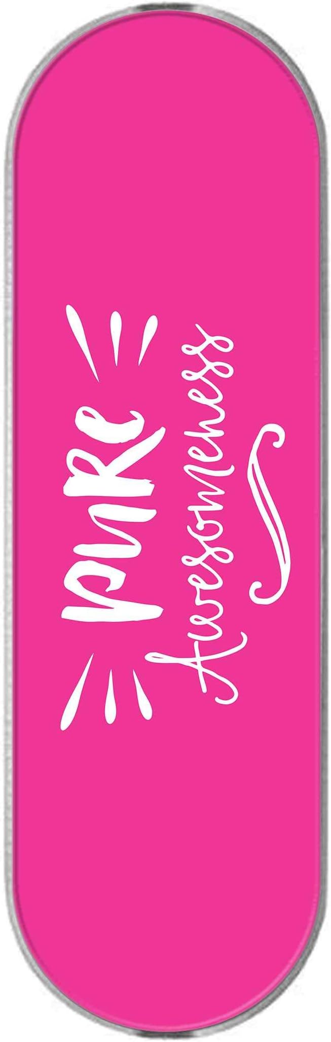 StylizeddStyleGrip Slim 3 in 1 Universal Mobile Phone Finger Grip Holder, Phone Stand Kickstand & Earphone Holder [Compatible with Wireless Charging Phones ] - Pure Awesomeness