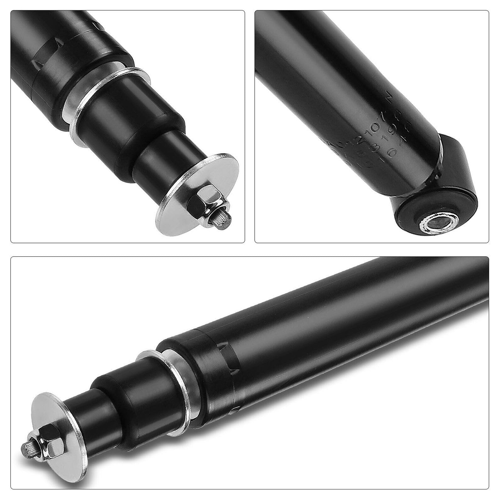 Karoldeare 2pcs Suspension Absorber Strut Set Rear Left Right Black for Benz for E280 1999 for E300 1995-1999 for E320 1995-2002 for E420 1997 for E430 1998-2002