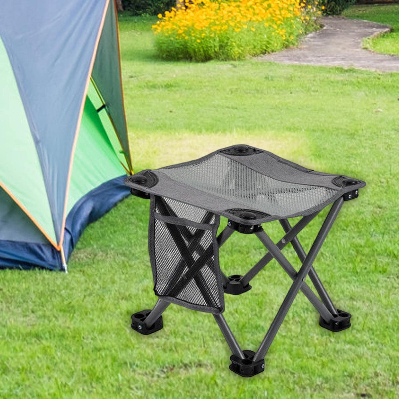 Harilla Klappstuhl Bezug - Ersatzbezug Mit Seitentasche Für Garten & Outdoor