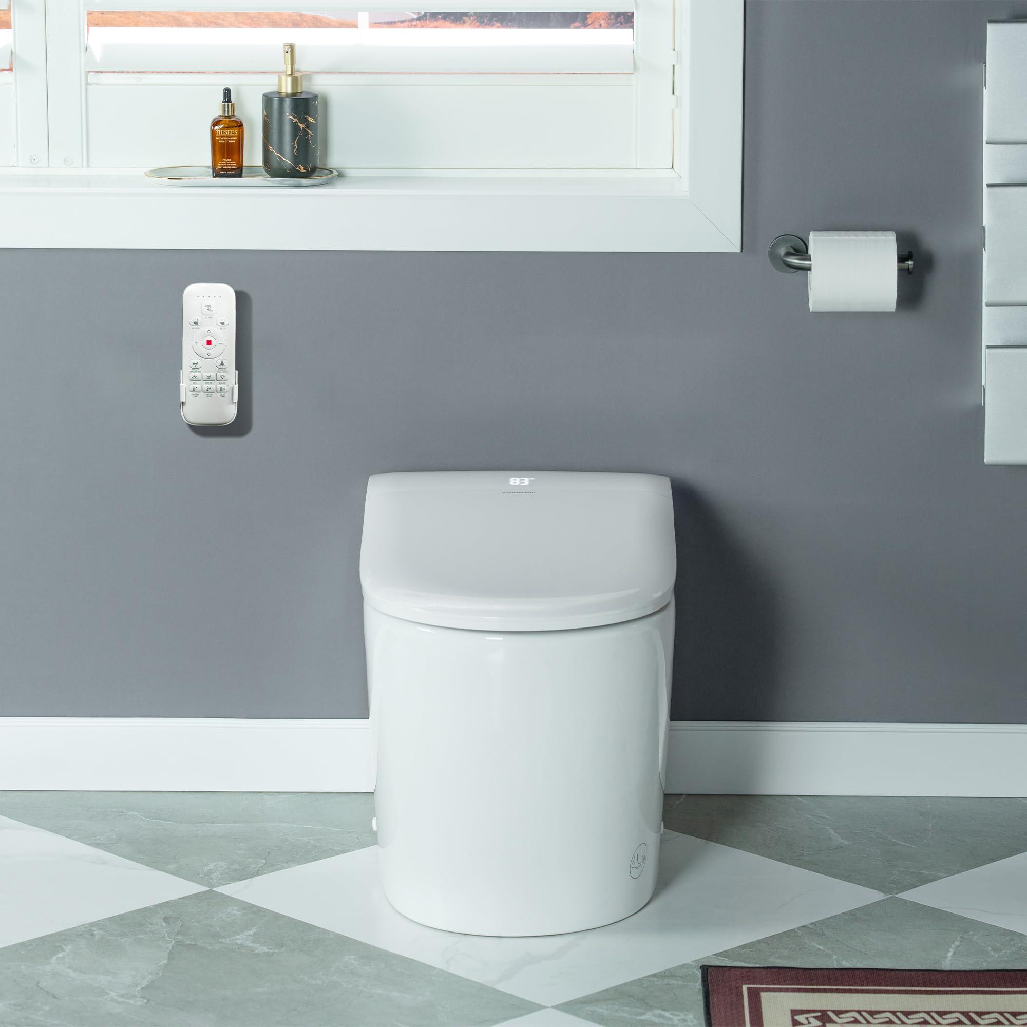 Photo 1 of WOODBRIDGE Smart Toilet with Auto Open/Close & Zero Pressure System (GT071)