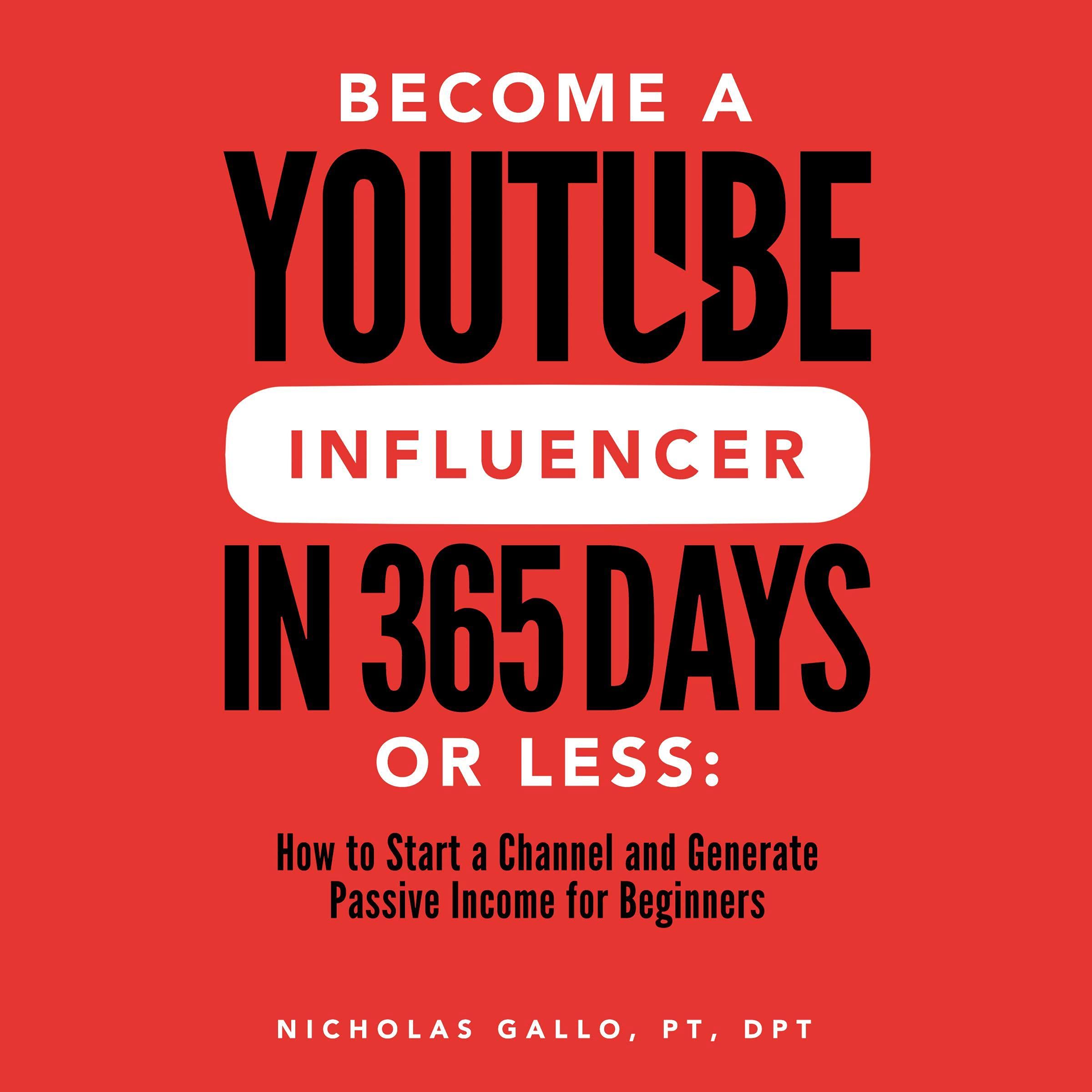 Become a YouTube Influencer in 365 Days or Less