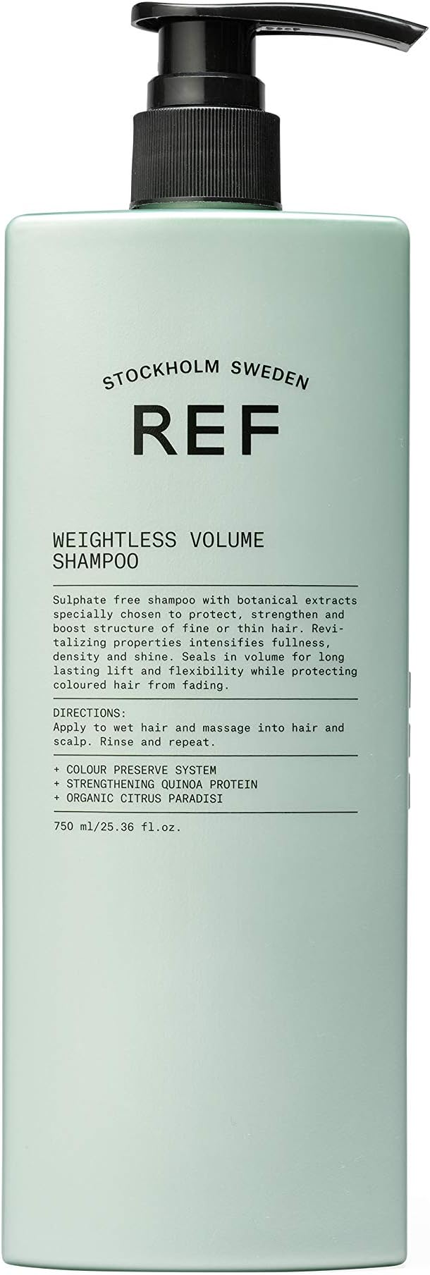 REF Weightless Volume Shampoo 750 ml