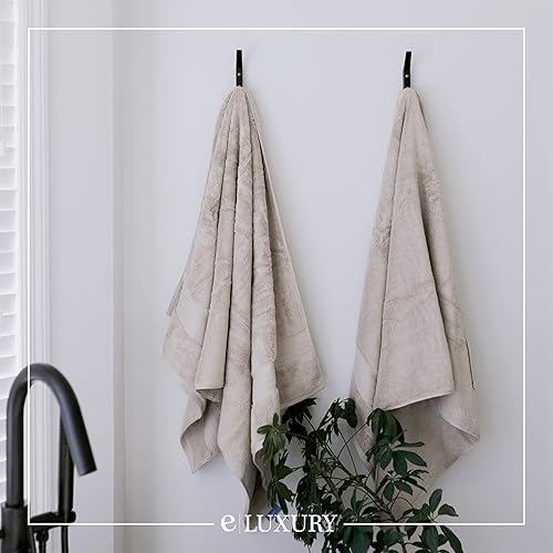 Miniatura 7 de Juego de toallas de baño 100  algodón de 900 GSM para el día de la madre juego de 2 toallas de baño de 900 GSM calidad prémium de spa y hotel peso