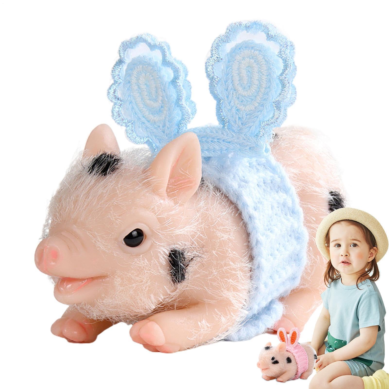 Giochi di animali per bambini, giocattoli animali per bambini Pigletti | Birthday Christmas Stocking Stuff, decorazioni per la casa, per bambini divertenti