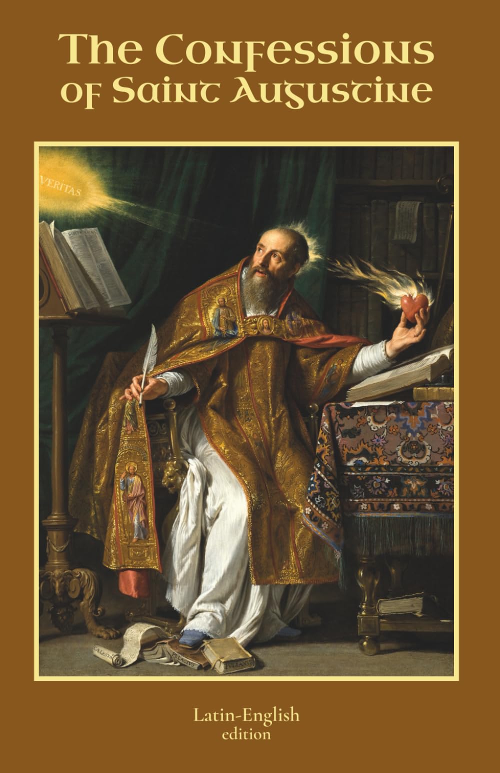 The Confessions of Saint Augustine: Latin-English Edition
