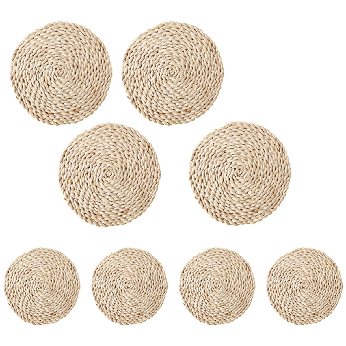 Protection de table isolante thermique napperons paille lot de 8 PATKAW