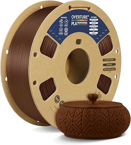 Vista 173 de OVERTURE PLA Plus (PLA+) Filament 1.75mm, Stronger & More Durable, Professional Toughness 3D Printer Filament 1kg (2.2lbs), High Precision +