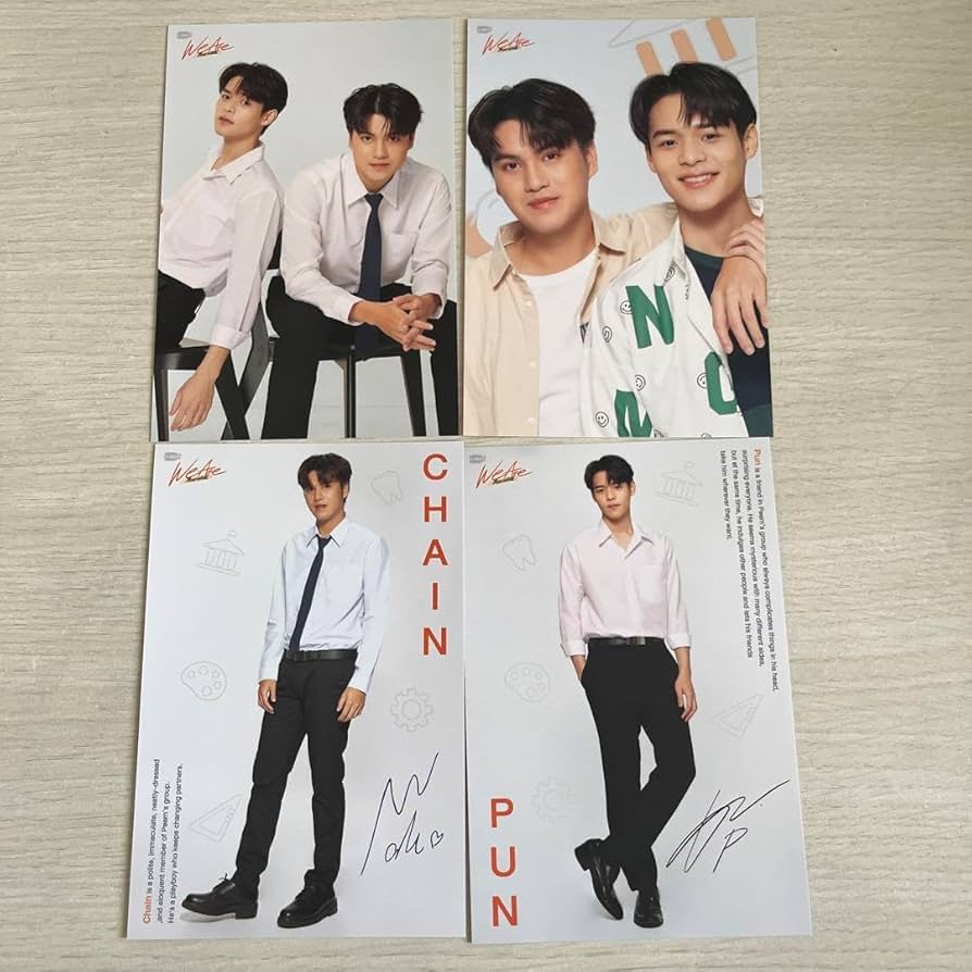 GMMTV JimmySea MMP サイン入りポストカード GMMTV JimmySea MMP サイン入りポストカード ポストカード