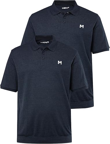 Men Plus 836266 Lot de 2 Polos pour Homme Grandes Tailles…