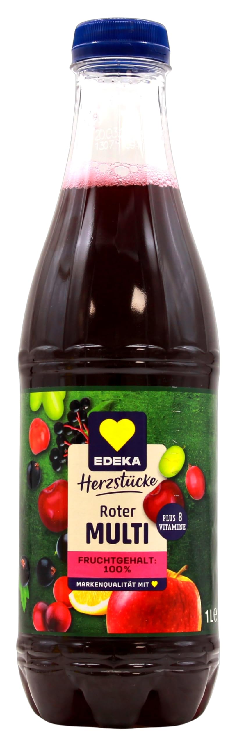 Herzstücke Roter Multi Saft, 18er Pack (18 x 1 l) EINWEG