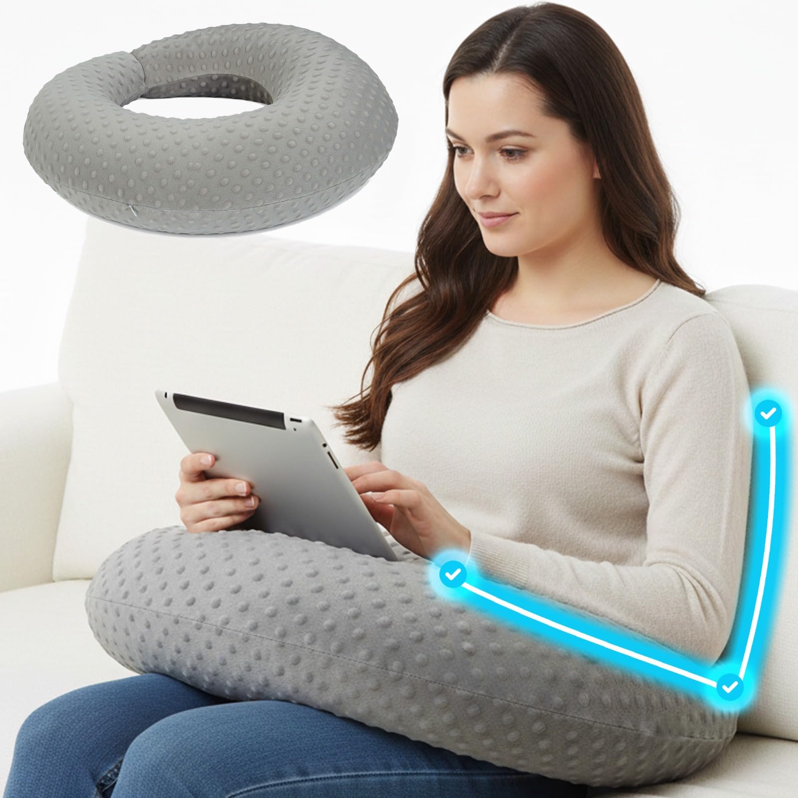 A KB クッション Amazon.com: ZENHOFF Gaming Pillow for Lap and Arm Rest Support