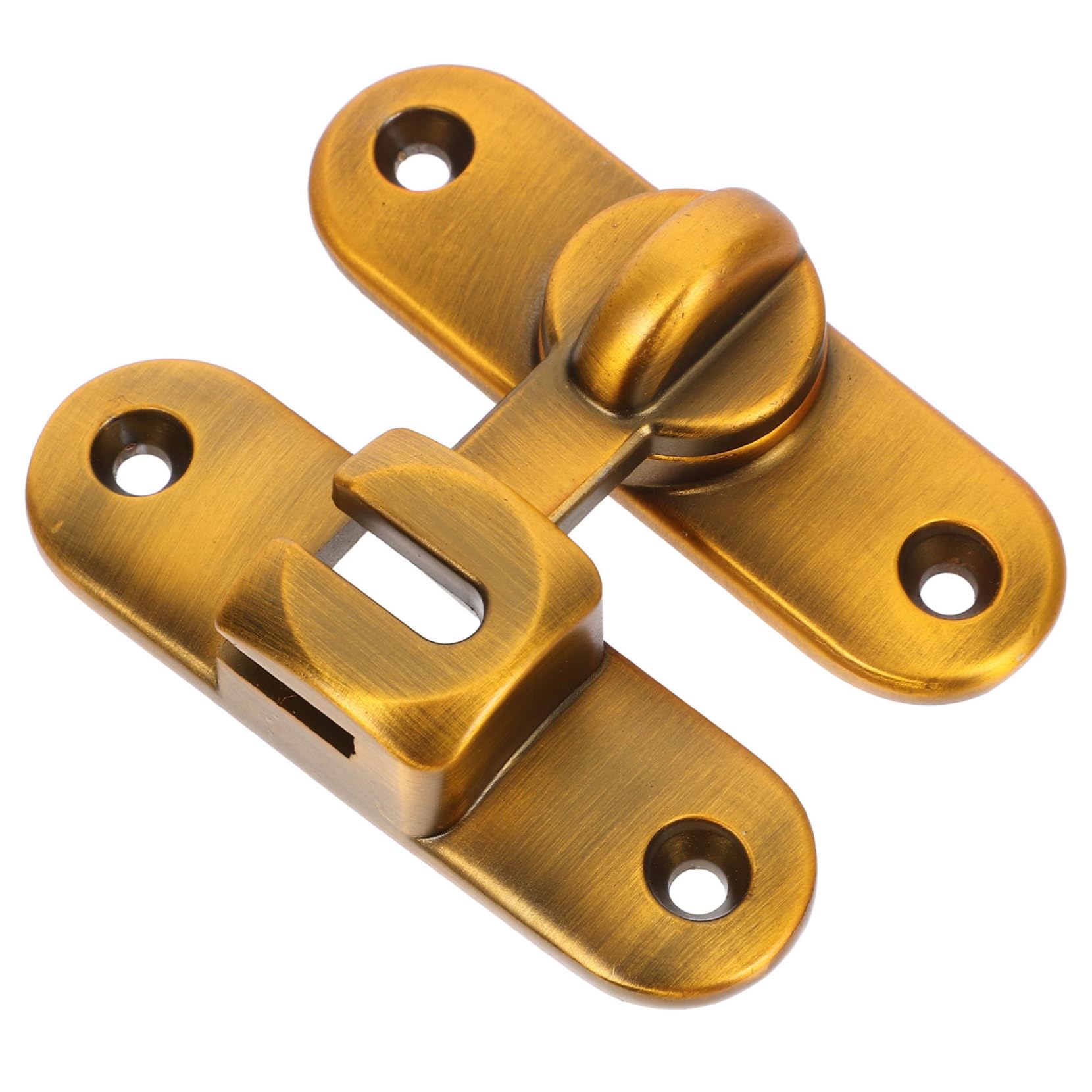 Artibetter 2sets Serratura Scorrevole Per Porta Chiusura Acciaio Inossidabile Per Porte Battente Facile Installazione e Design Moderno Sicurezza Per Ambienti Domestici e Commerciali