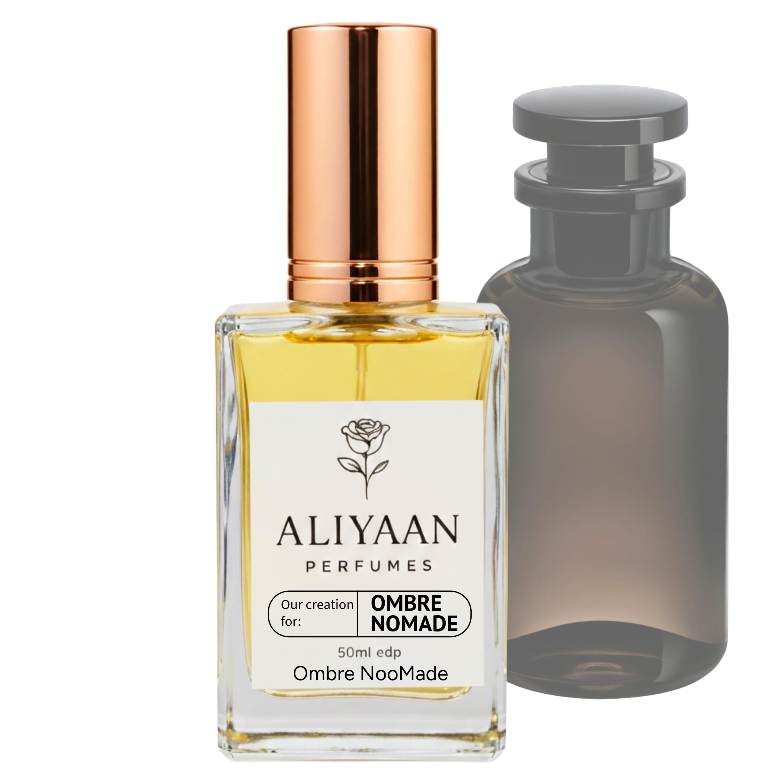 Ombre NooMade Eau de Parfum for Men 50ml | Main Notes - Oud, Rose, Amber and Raspberry | Long Lasting Luxury Perfume