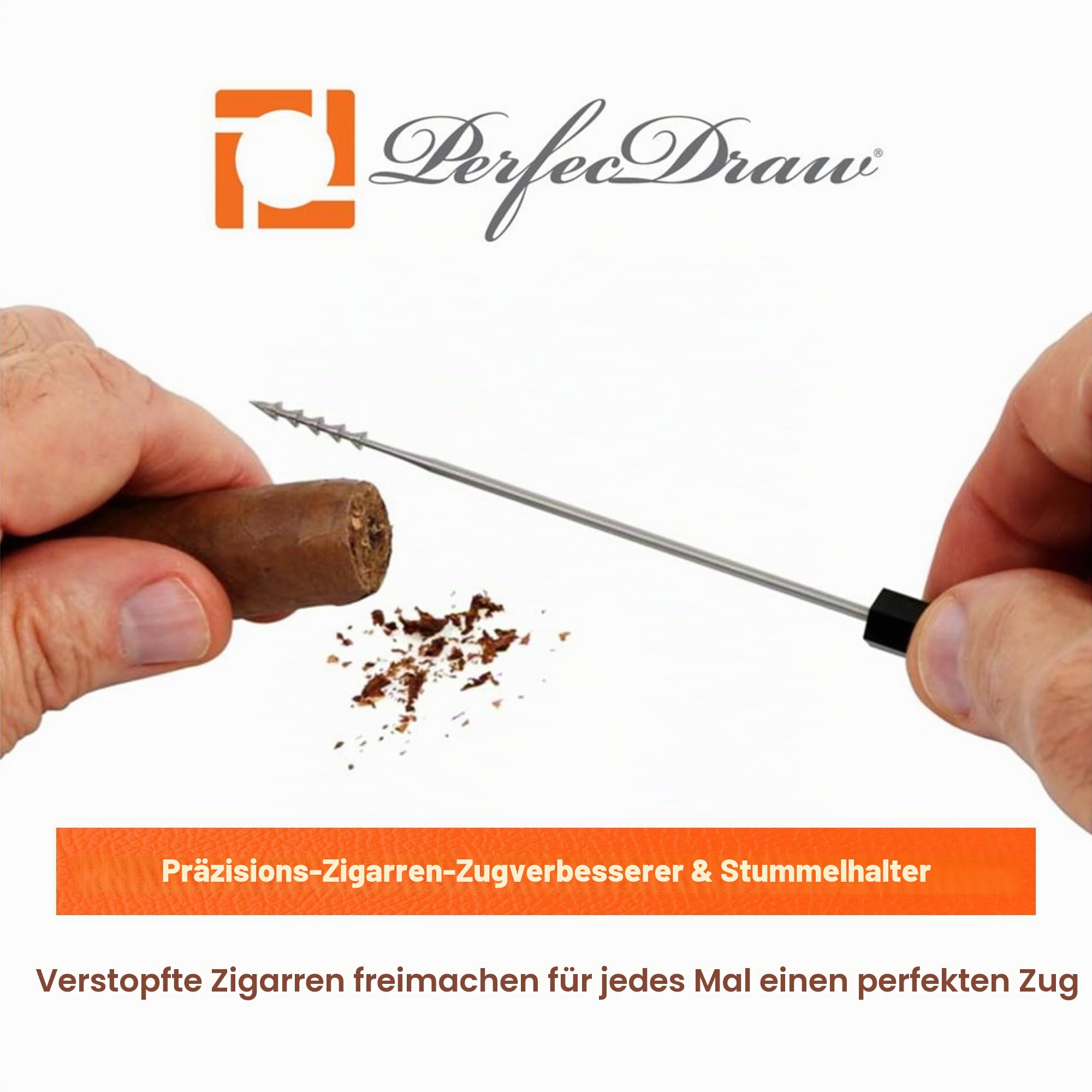 Perfec Cigar Solutions Präzision Zigarre Enhancer zeichnen Werkzeug & Nubber