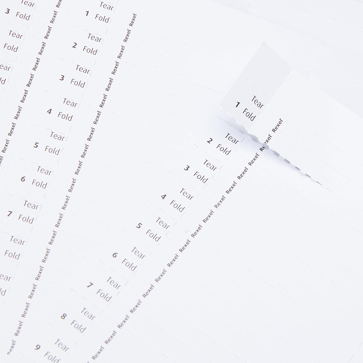 Rexel Printable Inserts for 275 Lateral Suspension File Tabs, White, Crystalfile, Pack of 50, 78370