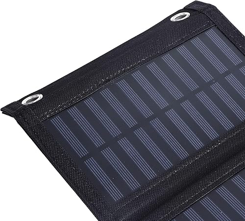 Miniatura 6 de Cargador de panel solar al aire libre 1200mA 20W 5.5V plegable mono silicio cargador solar para senderismo carga teléfonos móviles